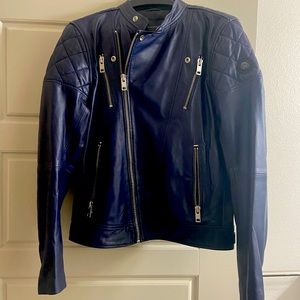 Diesel Motorcycle Leather Jacket